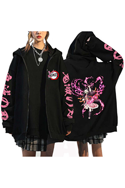 GALASHOP هوديس كيميتسو شيطان القاتل بسحاب كوكوشيبو كامادو نيزوكو مود 20