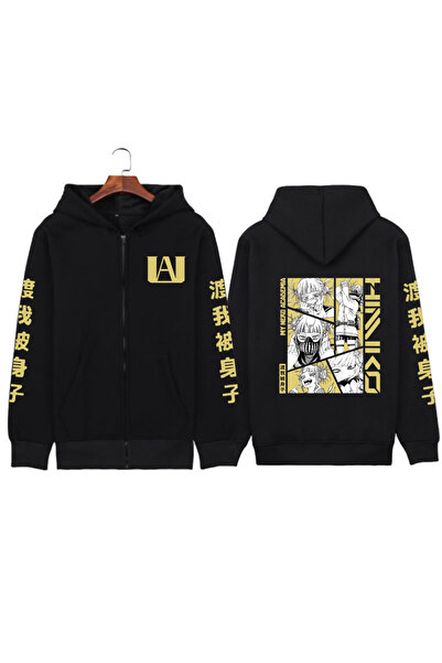 GALASHOP Unisex My Hero Academia Fermuarlı Hoodie Mod85