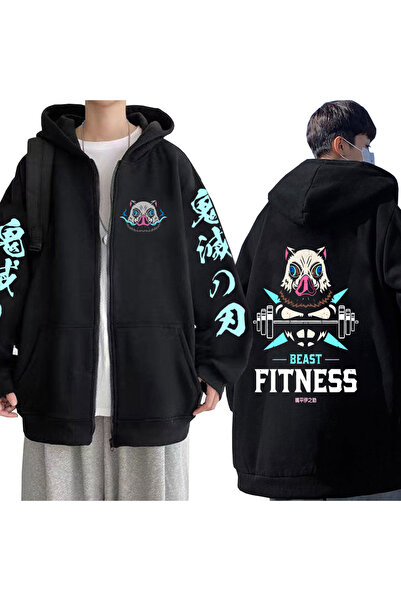 GALASHOP هودي كيميتسو إينوسوكي شيطان القاتل بسحاب موديل 66