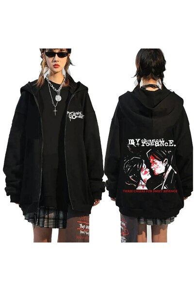GALASHOP my chemical romance Kapşonlu Hoodie