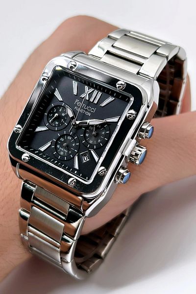 Ferrucci Function Fcf14504Fm.05 Steel Cord Men's Wristwatch