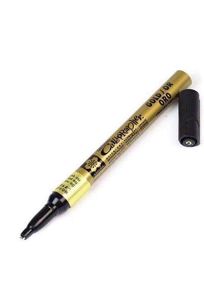 Sakura Calligraphy Pen 1.8mm Gold Pent Ouch Calligraphy