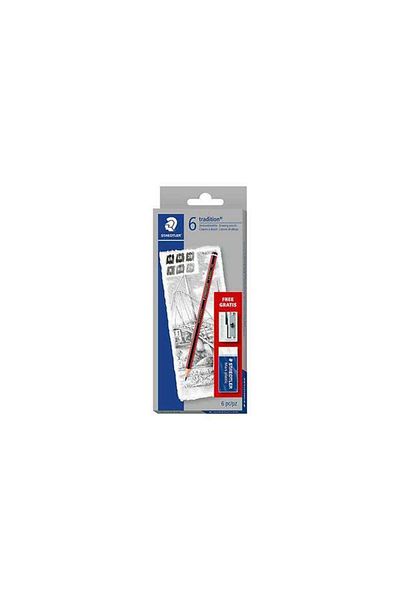 Staedtler 6-Piece Tradition Graduated Pen Set - N61 110 C6