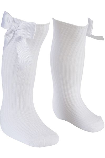 ESES BEBE Bow Knee Socks