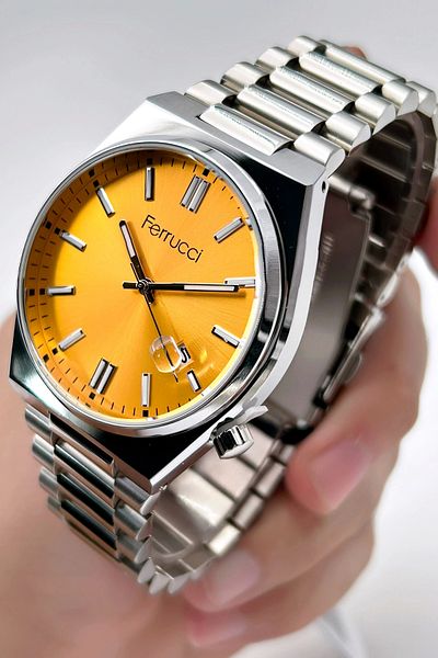 Ferrucci FC032223M.04 3 Atm Waterproof Calendar Men's Wristwatch