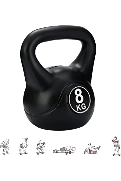 CKSpor 8 Kg Kettlebell Çaydanlık Tipi Dambıl Ağırlık CKS203