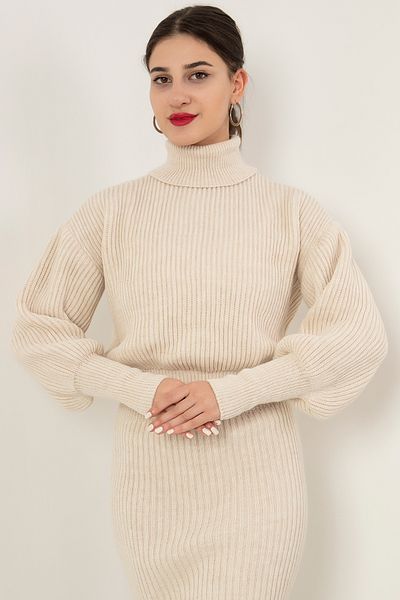 PULLIMM Set pulover și fustă cu mânecă cu balon 3352