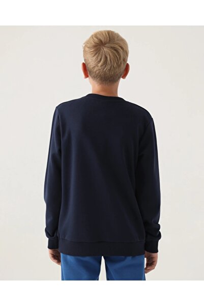 Kappa BOY BOY COTTON TWO THREAD LONG SLEEVE WAITER BOY SWEATSHIRT 331R6MW