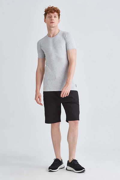 BIKKEMBERG Men's Crew Neck Undershirt