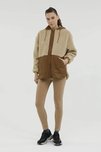 lumberjack Kadın Mont Bej 101398901 Wl Hannah 6ct2008 3pr