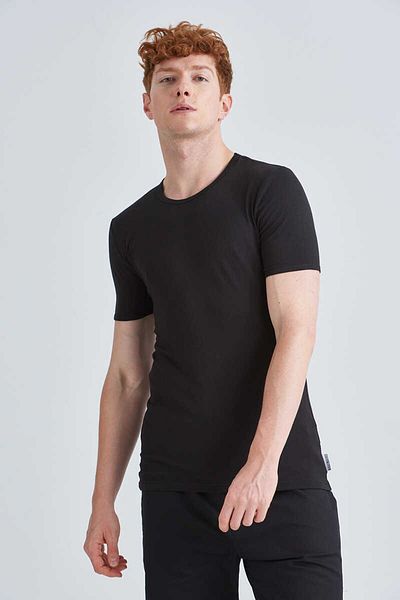 BIKKEMBERG Men's Crew Neck Undershirt