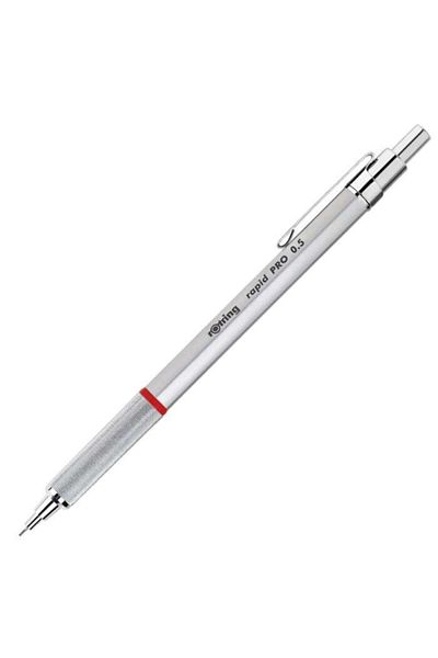 Rotring Rapid Pro 0.5 Mm Tip Pen Silver