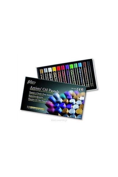Mungyo Metallic Colored Oil Pastel - Set of 12