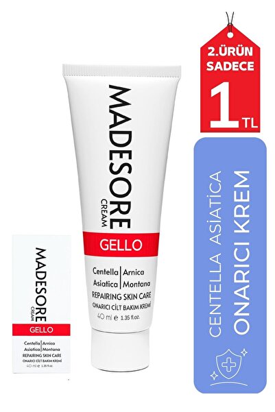 GELLO Centella Asiatica Madesore Onarıcı Cilt Bakım Kremi 40ml
