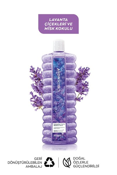 AVON Senses Gül, Kehribar ve Lavanta Kokulu Banyo Köpüğü Paketi