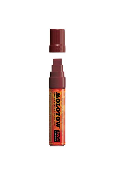 Molotow 627hs One4all Flat Tip Acrylic Marker Pen 15 Mm Burgundy 86
