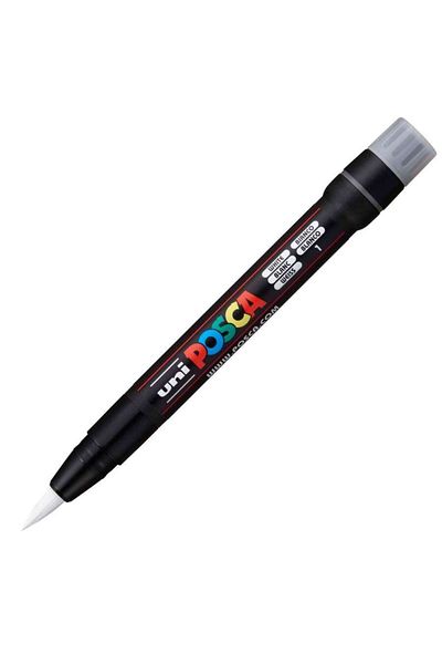 Uni White Posca Painting Marker - 3-10 Mm, Pcf-350
