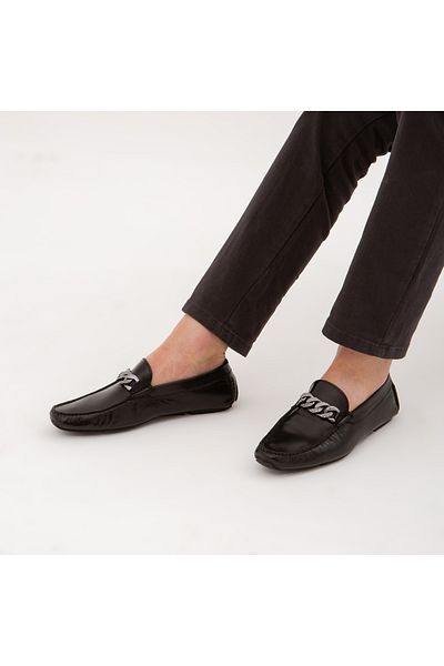 Tnc Luxury Men's Leather Loafer Shoe 477 60829 Male Ayk Y22