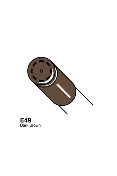 Copic Ciao Marker Pen E49 Dark Brown