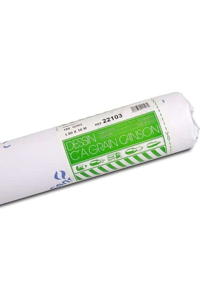 Canson Dessin C À Grain Roll Drawing Paper 180 G 1.5x10 Meters