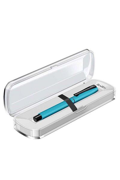 Scrikss Carnival Rollerball Pen Turquoise Crystal Box