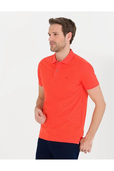 Pierre Cardin Slim Fit Polo Collar Mercerized T-Shirt G021SZ011.0001567290VR054