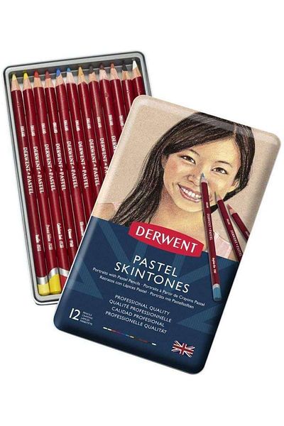 Derwent Pastel Skintones 12 pcs