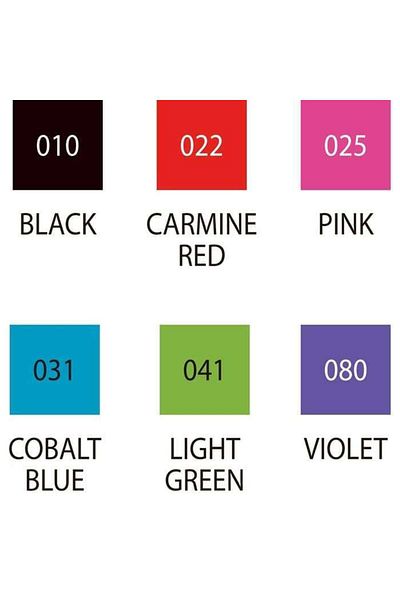Zig Calligraphy Set 6 Colors