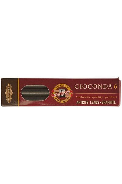 Koh-i Noor Koh-i-Noor Gioconda 5.6 mm Portmin Spare Tips Set 6 Pieces 6B