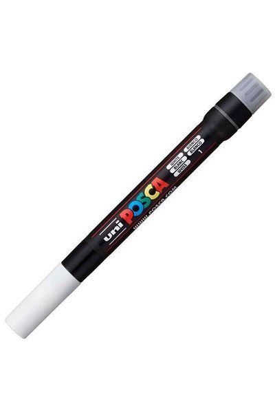 Uni White Posca Painting Marker - 3-10 Mm, Pcf-350