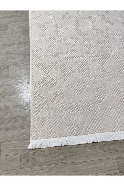 BAKIRÖZÜ HOME Αντιολισθητικό χαλάκι διάδρομος πόρτας κουζίνας υπνοδωμάτιο πολυτελές χαλάκι διαδρομής κοστά μεσαίο μπεζ (ΜΕ ΦΛΑΝΤΙΣΜΟ)