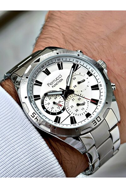 Ferrucci FCF.14514FM.01 Function Multi-Fonksiyon 3 Atm Erkek Kol Saati