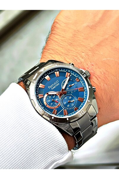 Ferrucci FCF.14514FM.01 Function Multi-Fonksiyon 3 Atm Erkek Kol Saati