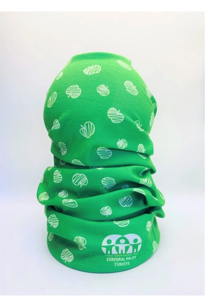 Yeşil Elmalı Bandana