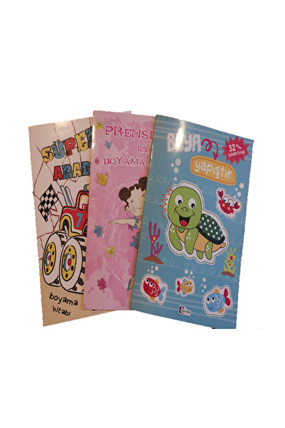 Mor Elma Yayıncılık Purple Apple Children's Painting Package