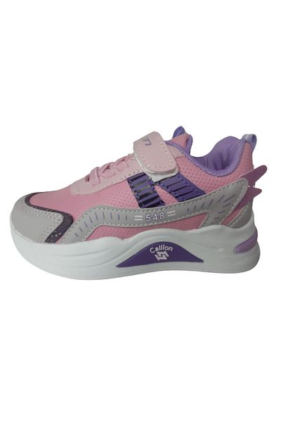 Callion CALLION Girl's Pink-Purple Orthopedic Sole Casual Shoes