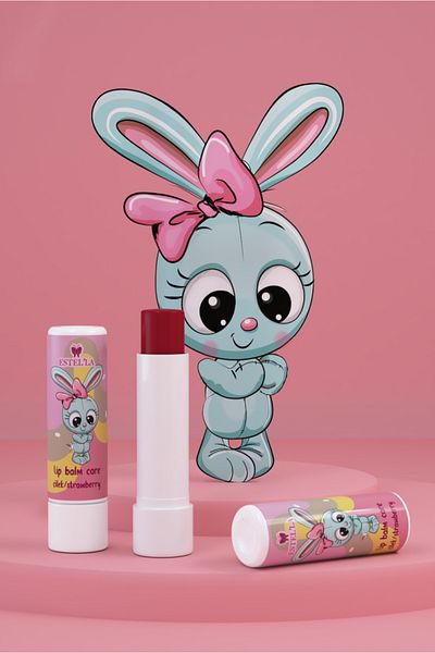 Estella Protection and Repair from Nature - Strawberry - Lip Care Cream, Shine, Moisturizing Lip