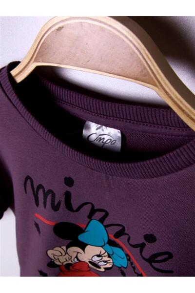Minnie Mouse Lisanslı Kız Bebek Eşofman Takımı 21506