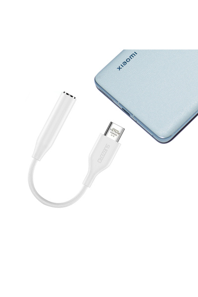 VİZYON Xiaomi Mi 10T Compatible TYPE-C Headphone Converter TYPE-C aux Headphone Converter