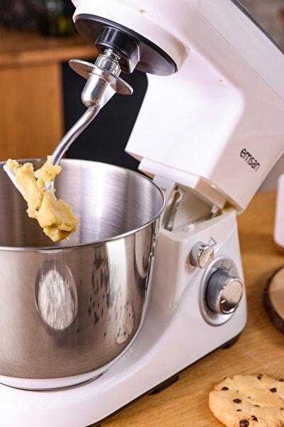 Emsan Bella Gusto Stand Mikser 1300 W 5 l Mutfak Şefi Beyaz