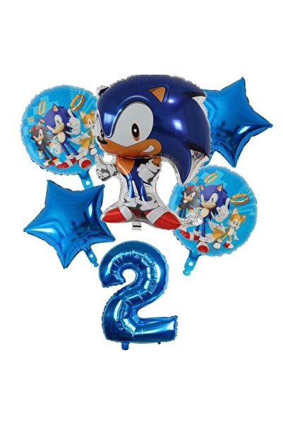 MFM مجموعة بالونات فويل سونيك بعمر سنتين 100 سم