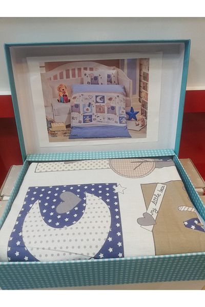 Çapa Home Baby Cotton Patterned Diaper Set