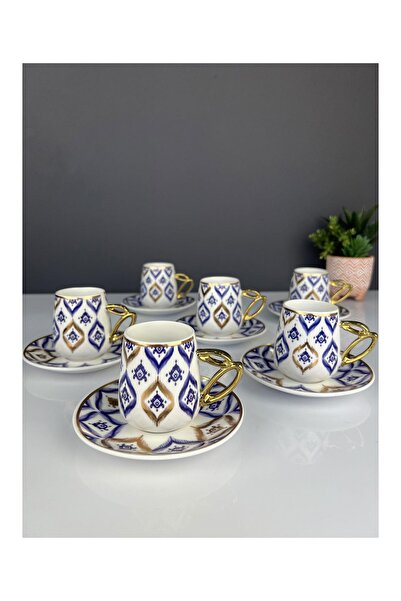 ACAR Luxury Porcelain Diora 6-Piece Cup Set