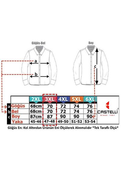 Castelli CASTELLİ NEW SEASON LARGE SIZE 100% COTTON SHORT SLEEVE MEN'S SHIRT