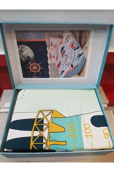 Çapa Home Baby Cotton Patterned Diaper Set
