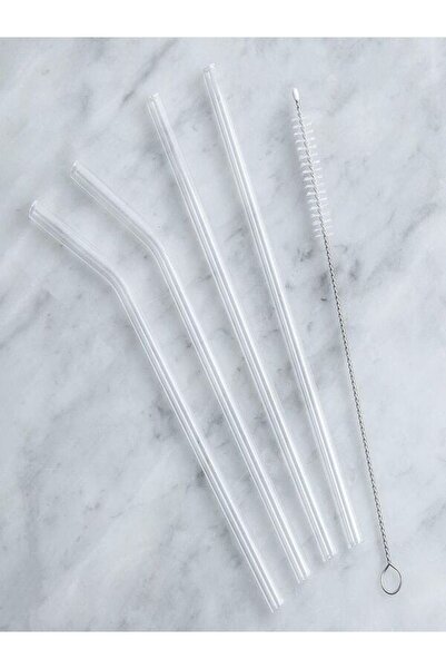 hediyeofisi Set of 6 9mm 20cm Long Glass Pipettes and 1 Pipette Cleaning Brush