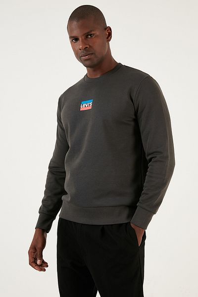 Levi's Cotton Regular Fit Crew Neck Sweat Men's SWEAT A2824