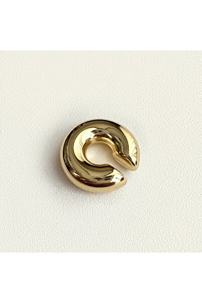 Okko Store Çelik Kalın Boğumlu Kıkırdak Küpesi Earcuff