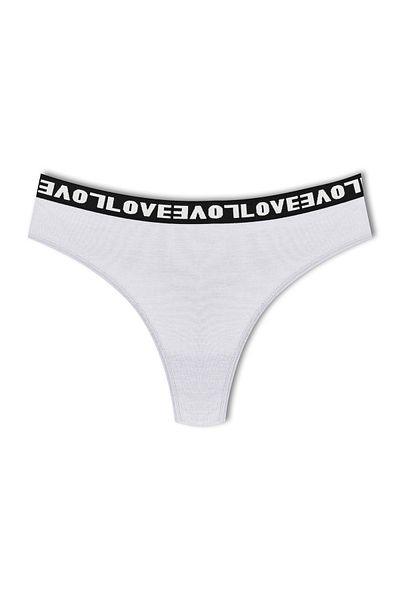 HNX Bumbac Dantela Spate LOVE Cauciuc Thong Chiloți Damă