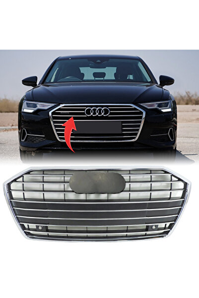 Genel Markalar Audi A6 Ön Panjur Kromlu 2019-2022 4K0853651